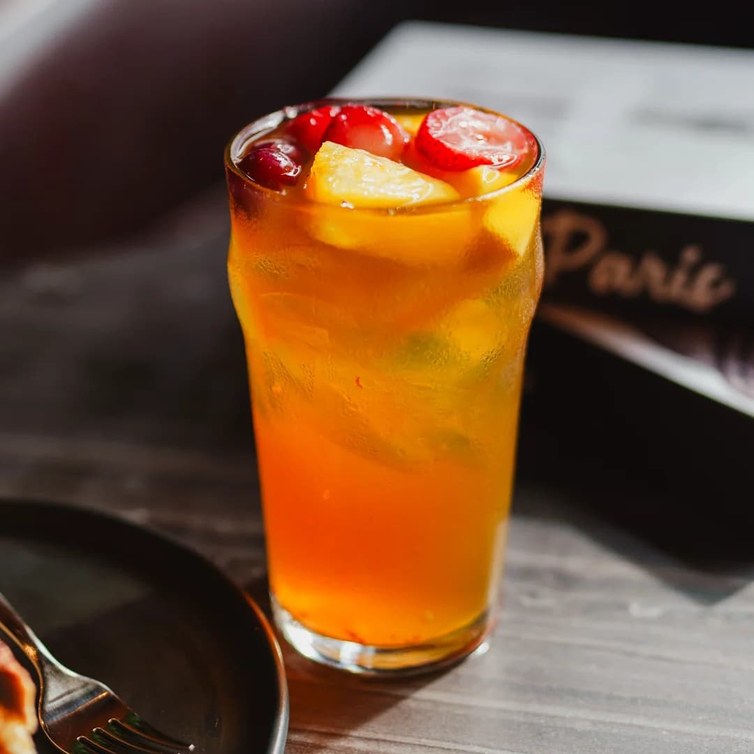 Mixed Fresh Fruit Green Tea